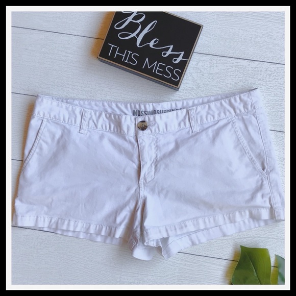 Mossimo White Shorts Size 13 - Picture 2 of 8